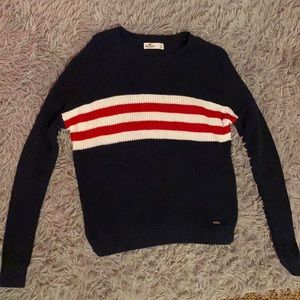 Hollister Navy Blue Sweater